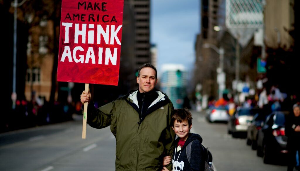 Make America think again